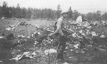 W1041 Crash Site in 1942