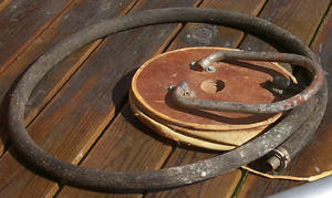pump for liferaft recovered in 1942