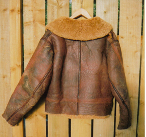 Irvine jacket recovered from R9496 - back view