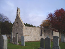 The old kirk at Dyce Churchyard
